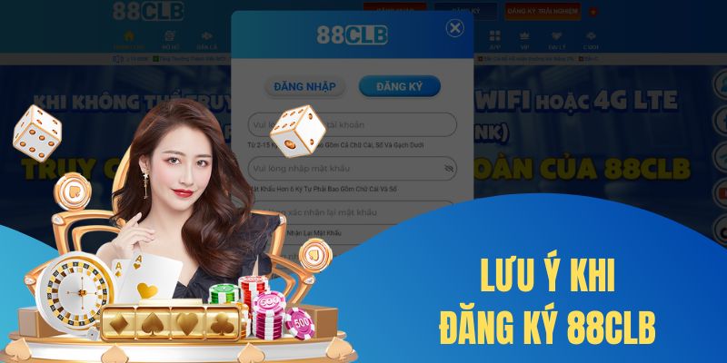 Lưu ý cơ bản khi mở tài khoản tại nền tảng