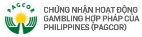 chứng nhận hoạt động gambling hợp pháp của Phillippines PAGCOR